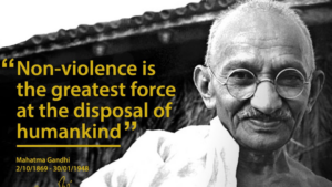 Lessons to be learned from International Day of Non-Violence